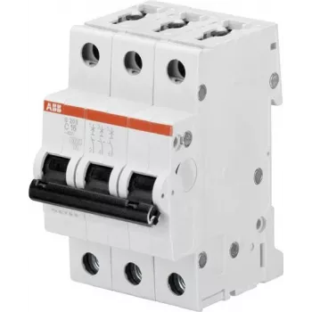 Automatinis jungiklis ABB 4A S203-C4 pro M 3-pol. 6kA (2CDS253001R0044)