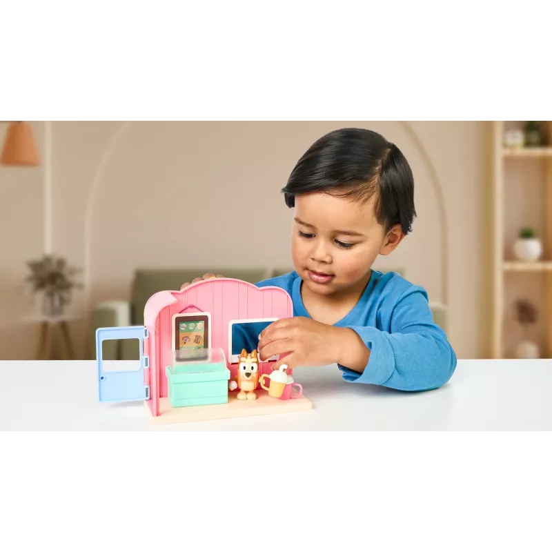 TMTOYS Mini Bluey ledų parduotuvėlė BLU17553 – miniatiūrinės figūrėlės, kolekcinis žaidimų rinkinys