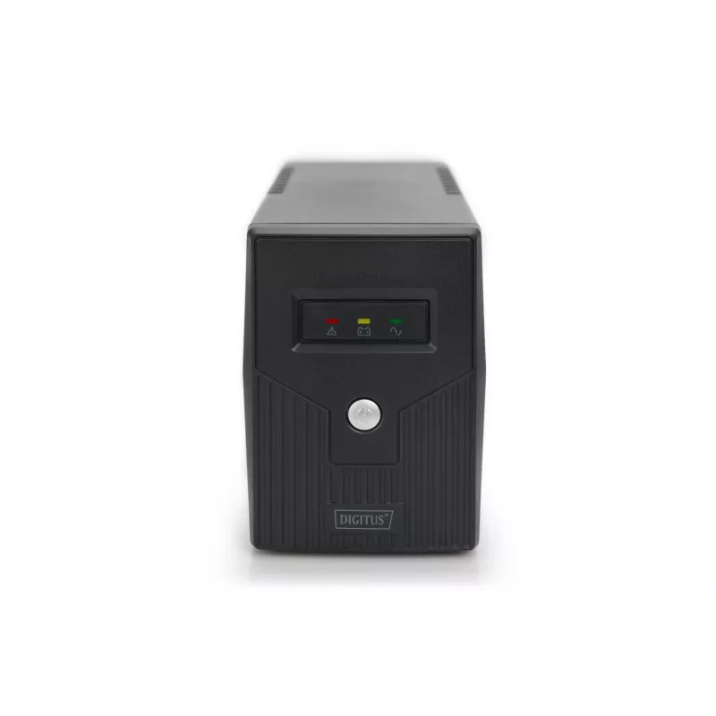 UPS DIGITUS DN-170063-B linijinis-interaktyvus 600 VA / 360 W, AVR, LCD, 2x F tipo lizdai, 7 Ah baterija
