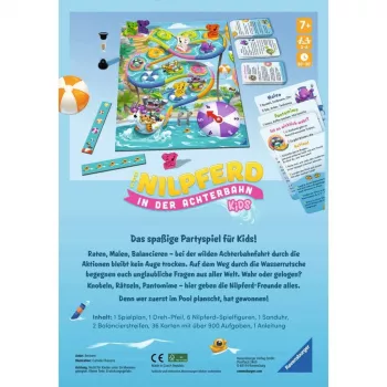 Das Nilpferd in der Achterbahn Kids, Party Game – RAVENSBURGER