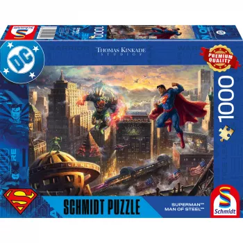 Thomas Kinkade Studios: DC Superman - Man of Steel, Dėlionė 1000 dalių