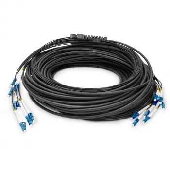 DIGITUS Vorkonfektionierte Fibre Optic Universal Breakout Cable, vienmodis OS2, 8 skaidulų, LC/UPC - LC/UPC