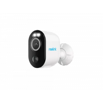 Reolink Argus Series B330 - 5MP lauko baterijinė kamera su asmenų/transporto aptikimu, spalvotu naktiniu matymu, 5/2,4 GHz Wi-Fi