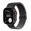 Išmanusis laikrodis Apple Watch Ultra 3 GPS + Cellular 49 mm juodas titano korpusas su juodos spalvos titano Milano apyranke (vidutinė)