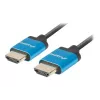 HDMI kabelis LANBERG CA-HDMI-22CU-0018-BK 1,8 m — HDMI A tipo į A, HDMI 2.0, 18 Gbit/s, ARC, auksu dengti kontaktai