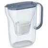 BRITA vandens filtro ąsotis Style Essential Graphite su 4 MAXTRA Pro filtrais, 2.4 L talpa, 1.4 L filtruoto vandens
