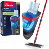 VILEDA Microfibre šluota 1200 ml šlapiam valymui, besisukanti galvutė 360°, kotas 140,5 cm, nuimama skalbiama galvutė