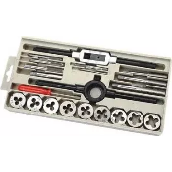 Sriegtuvų rinkinys c.k tools T4032 – metriniai sriegtuvai, 21 vnt.