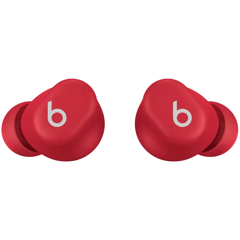 Beats Solo Buds – Belaidės ausinės – Skaidriai raudona, Model A3151 A3150 A3152