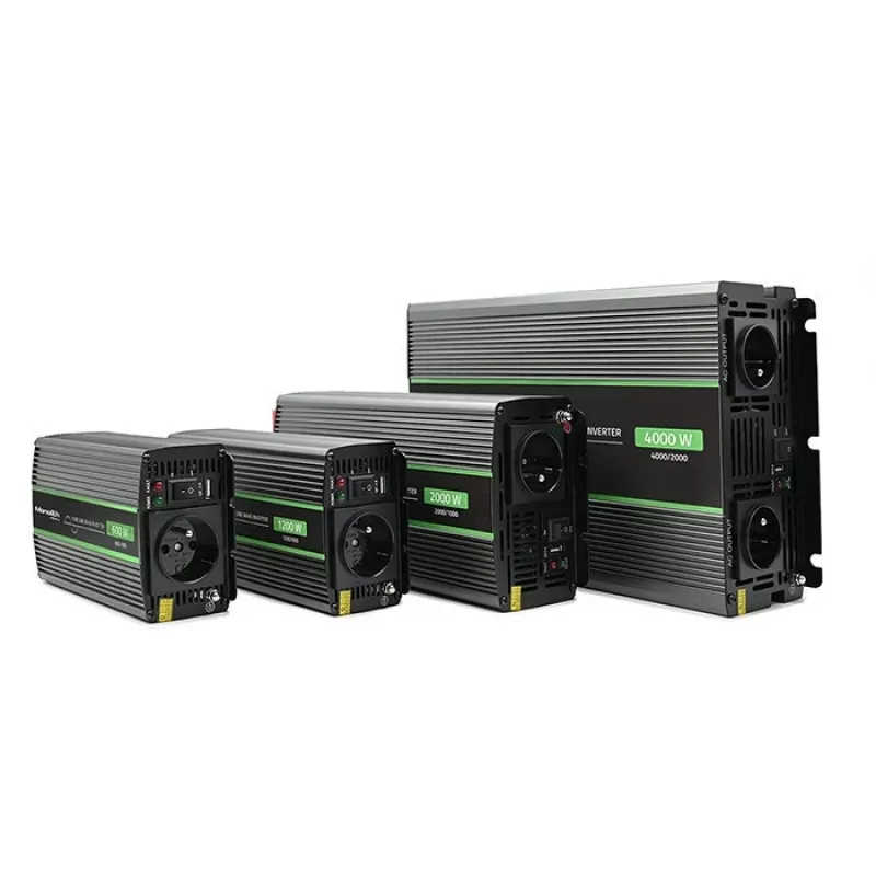 Qoltec Monolith automobilinis keitiklis 4000 W juodas
