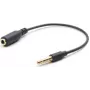 Garso adapterio laidas Gembird CCA-419 0,18 m 3,5 mm Juodas
