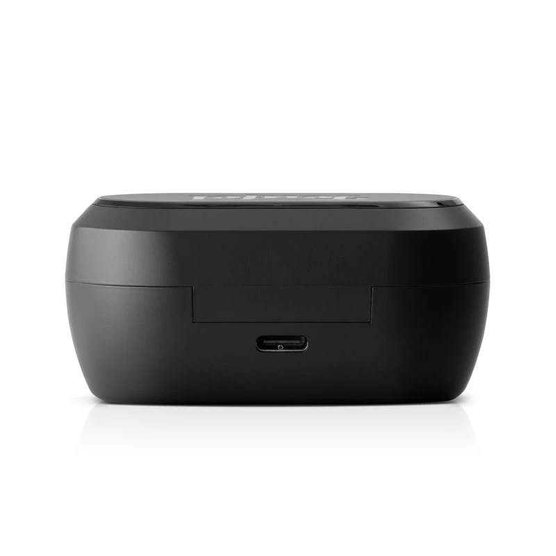 Teufel REAL BLUE TWS 3 belaidės ausinės į ausis, juodos, Bluetooth, skirtos skambučiams ir muzikai