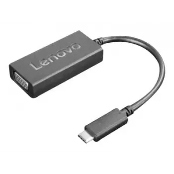 Lenovo 4X90M42956 vaizdo adapteris VGA (D-Sub) USB Type-C juodas
