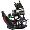 Next Level Racing GTElite tiesioginio montavimo viršutinis monitoriaus laikiklis | iki 32 colių | Juodas
