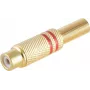 RCA kištukinė jungtis ShiverPeaks BS52021-R