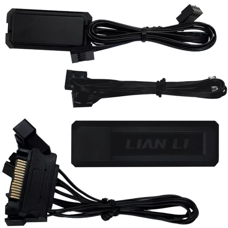 120mm ARGB PWM belaidis LCD korpuso ventiliatorius Lian Li UNI FAN TL su LCD ekranu