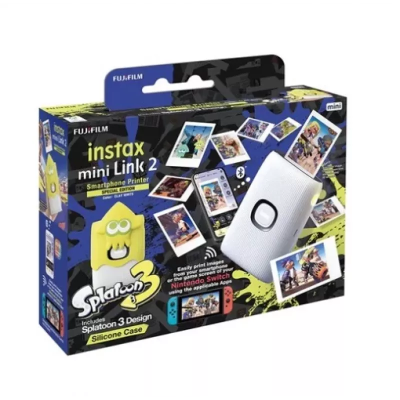 Terminis spausdintuvas Fujifilm Instax Mini Link 2 Special Edition Nintendo, Clay White