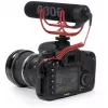 Mikrofonas VideoMic GO, juoda/raudona
