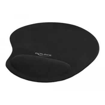 DeLOCK ergonomiškas pelės kilimėlis su geliniu riešo atramu