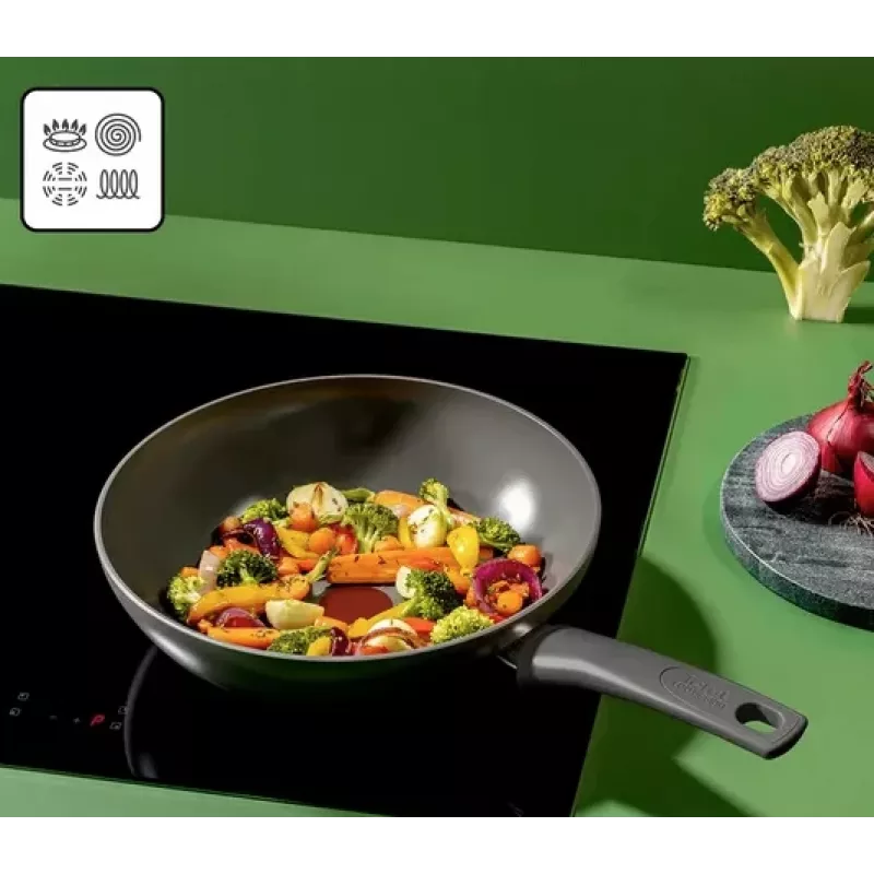 Wok keptelė Tefal Renewal C4261943 28 cm su nelimpančia danga