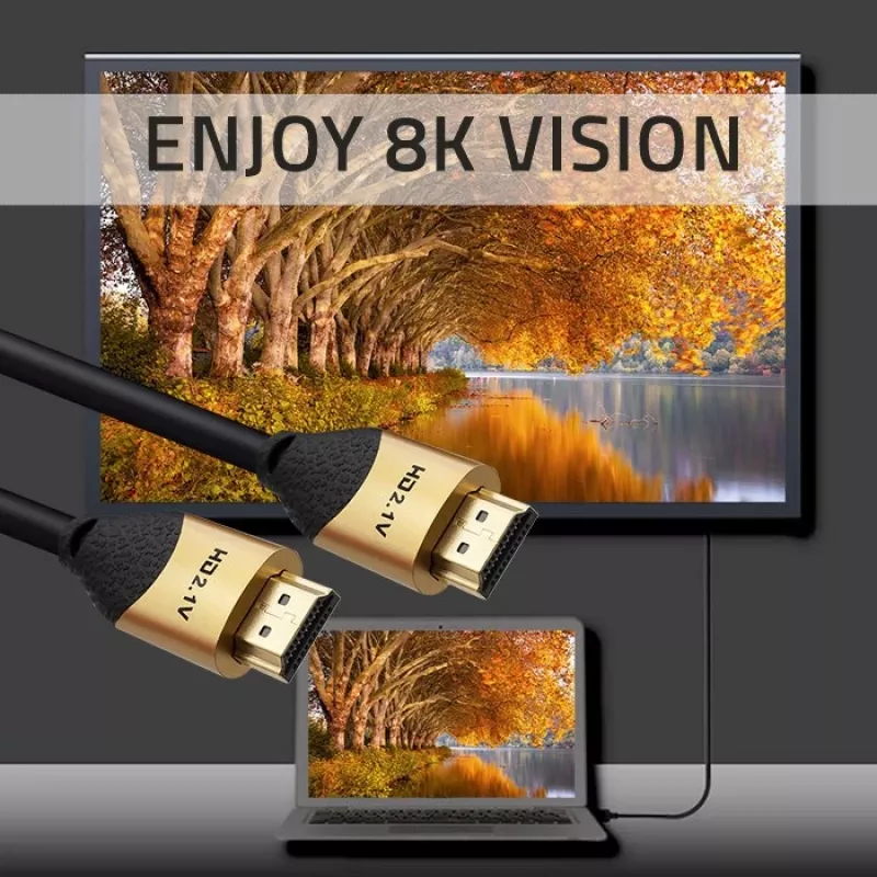 Qoltec 50357 HDMI kabelis 5 m, HDMI A tipo (Standartinis), juodas