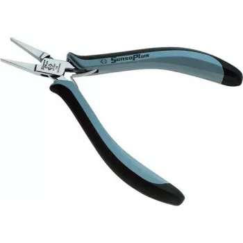 Replautės smailianosės Knipex C.K Tools SensoPlus 12 cm, plienas, juoda/mėlyna