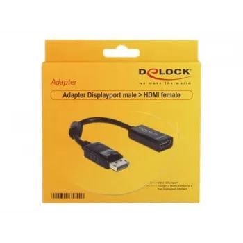 Vaizdo kabelio adapteris DeLOCK 61849 0,125 m DisplayPort į HDMI