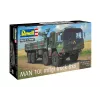 Plastikinis modelis REVELL Man 10T Milgl 8x8 sunkvežimis 1/35 masteliu