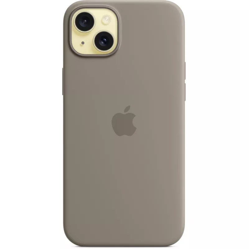 Silicone Dėklas Apple iPhone 15 Plus MagSafe Clay