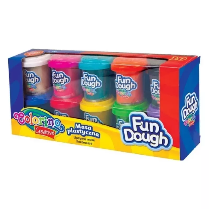 Colorino Creative Fun Dough 10 vnt