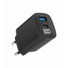 Gembird TA-UC-PDQC30LCD-BK-01 Įkroviklis mobiliesiems 30W greitas įkrovimas Juodas