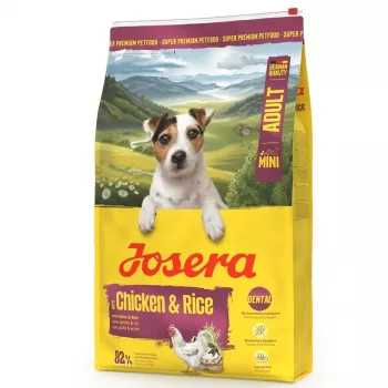 JOSERA Adult Mini Chicken with rice - sausas šunų ėdalas su vištiena ir ryžiais - 10 kg