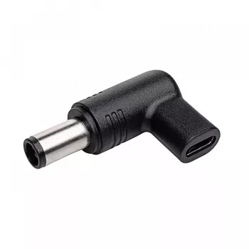 Akyga AK-ND-C08 USB-C – DC 7,4 x 5,0 mm + kaištis adapteris nešiojamojo kompiuterio įkrovimui, 18,5-20 V, 100 W, skirtas Dell