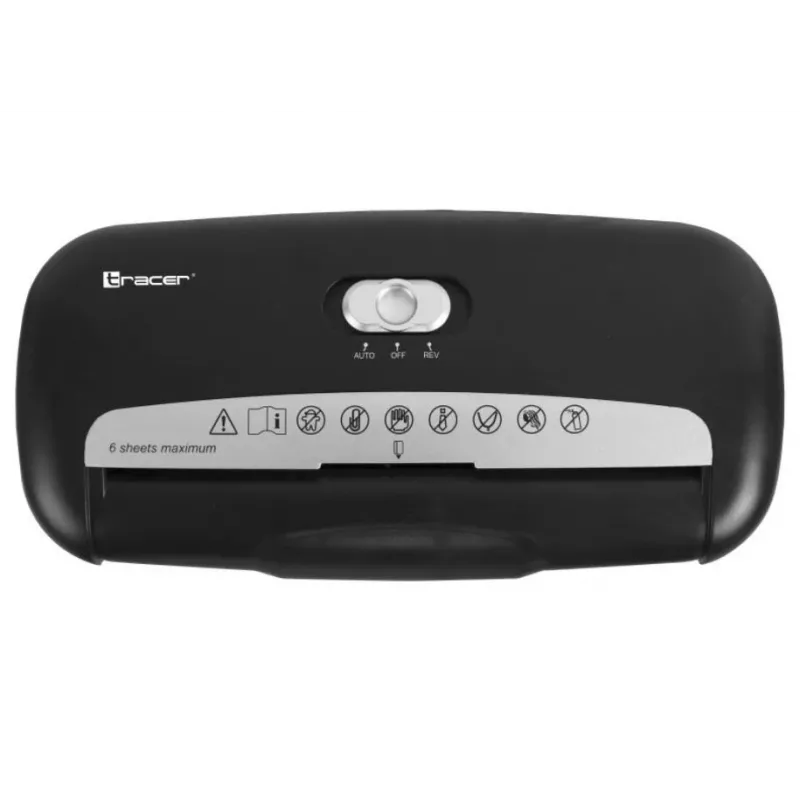 Popieriaus smulkintuvas Tracer Razor 2 juostinis smulkinimas 70 dB juodas