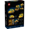 LEGO Icons Transformers Bumblebee veiksmo figūrėlės konstravimo rinkinys – kolekcinis robotų modelis suaugusiems, transformuojamas į transporto priemonę, dovana vyrams