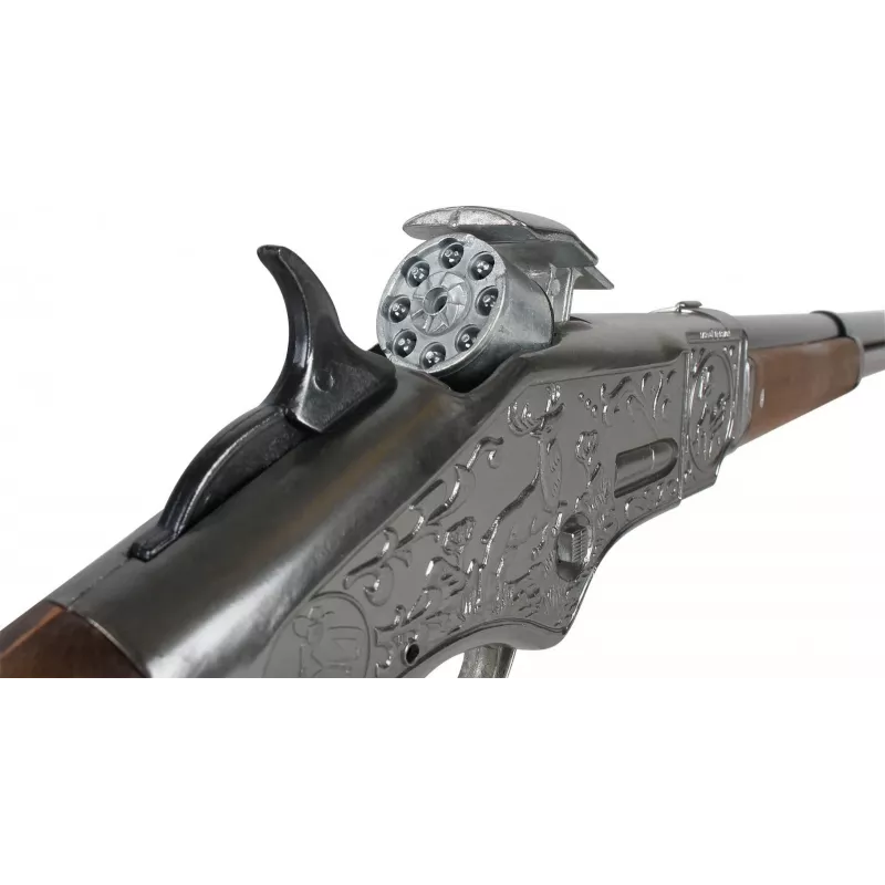 Pulio metalinis žaislinis šautuvas modelis 15593/0 – 8 šovinių talpa