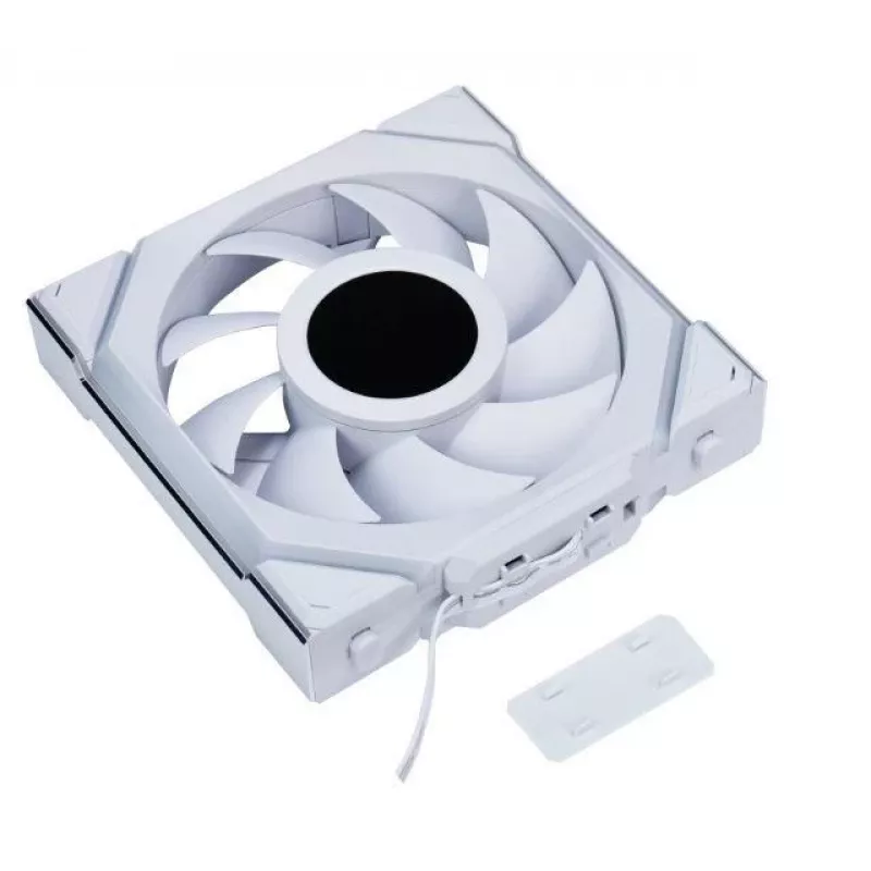Lian Li UNI FAN SL Wireless 120 ARGB PWM ventiliatoriai korpusui, 120 mm, 3 vnt. su valdikliu, balti
