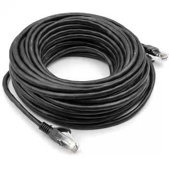 Laidas Cat5E UTP, 15 m, juodas