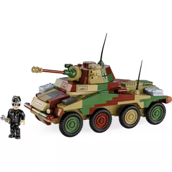 Cobi Historical Collection Antrasis pasaulinis karas SD.Vehicle 234/2 Puma transporto priemonė, daugiaspalvė
