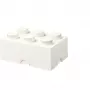 LEGO Storage Brick 6, Baltas Dėžės Sandėliavimo Indelis