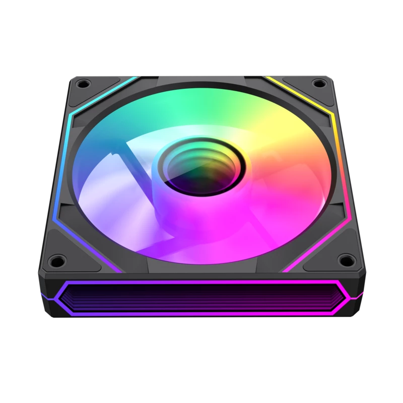 Gamemax FN12A-S8I 120 mm korpuso ventiliatorius, juodas