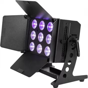 LED par šviestuvas EUROLITE CLS-9 QCL RGB/WW 9x7W