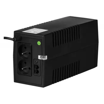 Ever EASYLINE 850 AVR USB nepertraukiamo maitinimo šaltinis (UPS) 0.85 kVA / 480 W, 2 lizdai