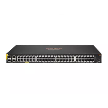 HPE Aruba Networking CX 6100 48G Class4 PoE 4SFP+ 740W jungiklis - L3 valdomas - 48 x 10/100/1000 (PoE+) + 4 x 1G/10G SFP+ (aukštinimo prievadai)