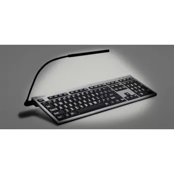 USB lempa Logickeyboard LL-BLACK juoda