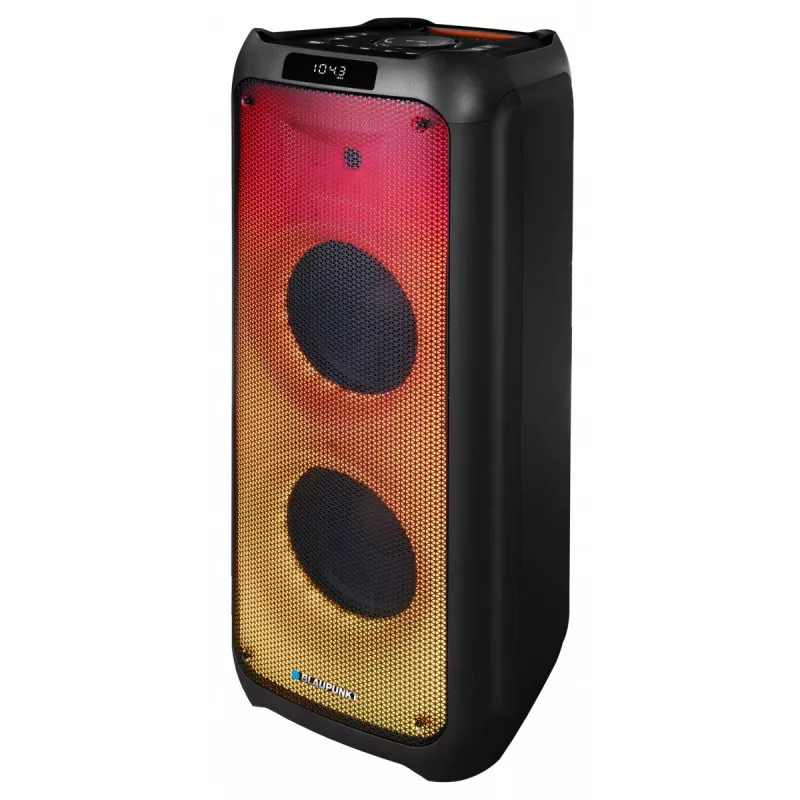 Karaoke sistema Blaupunkt PB10DB 1000W su laidiniais mikrofonais ir LED ekranu