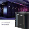 19 colių stelažo spinta QOLTEC 54464 12U 600x635x450 Juoda