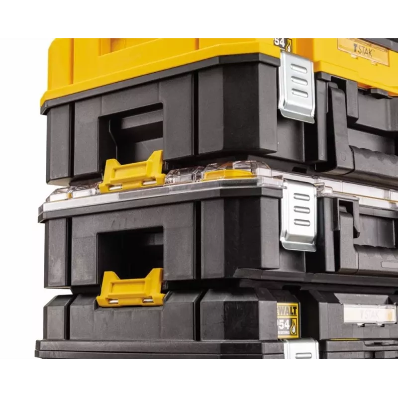 Įrankių dėžė DeWalt DWST83343-1 – aliuminis/plastikas, vandeniui atspari, su užraktu, 1 skyrius, 440×333×323 mm
