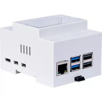 Raspberry Pi RB-CASEP5-07 pilkas dėklas