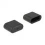 Apsauginis kištukas USB Type-C DeLOCK 64008 juodas 10 vnt.